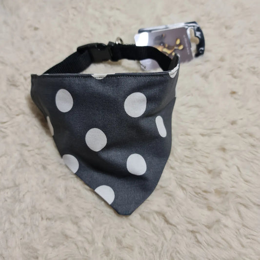 Bandana (Gris à pois)